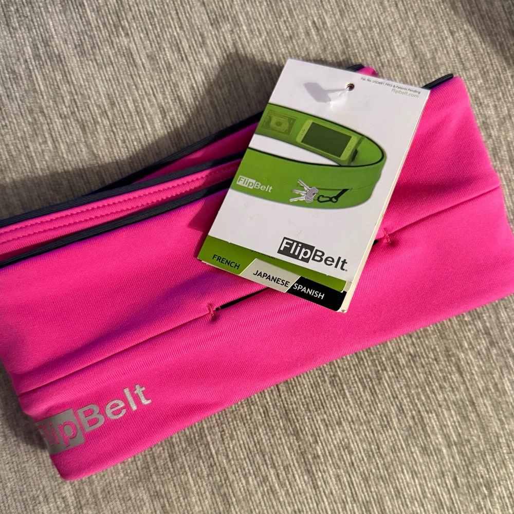 FlipBelt Hot Pink Fitness Belt